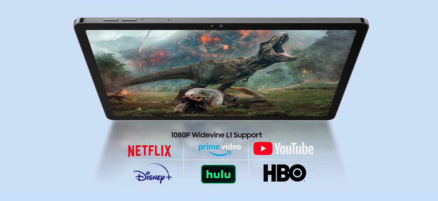 Фильм на экране ZENO 10 и поддержка 1080P Widevine L1 в Netflix, Prime Video, YouTube, Disney+, Hulu и HBO