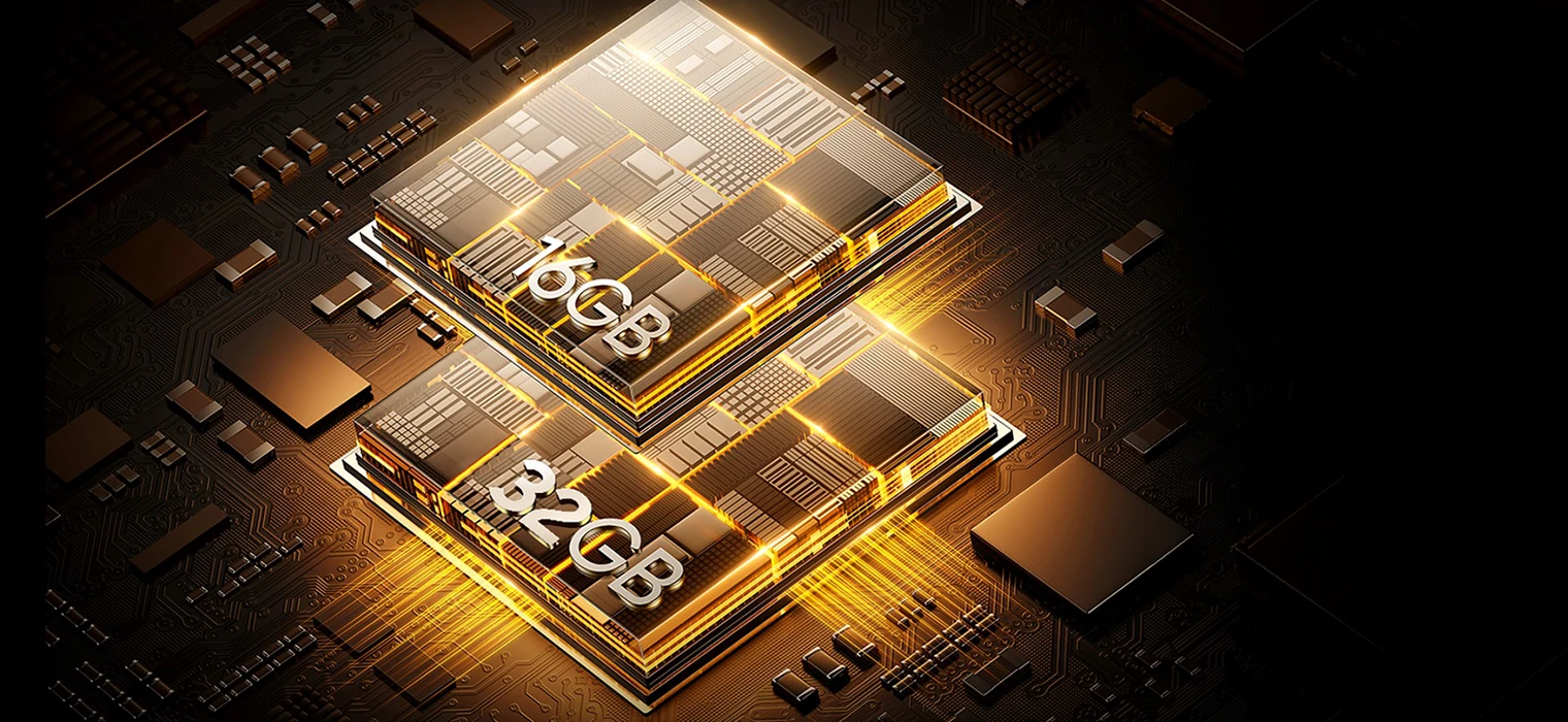Чипи оперативної пам'яті LPDDR5 планшета Blackview MEGA 12