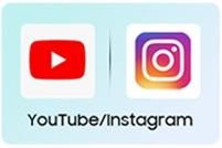 YouTube, Instagram