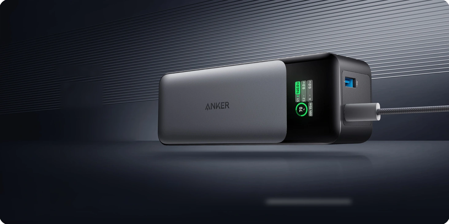 УМБ Anker 737 Power Bank 24000mAh 140W Black (A1289011) – фото