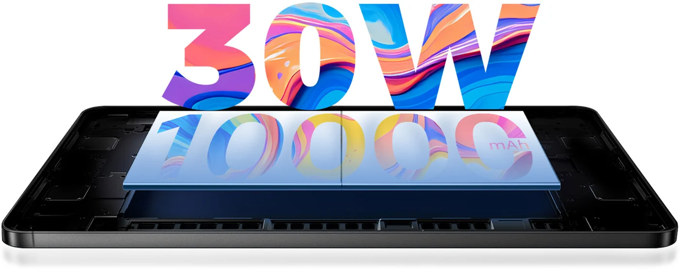 Акумулятор 10000 мА·год і швидка зарядка 30 Вт планшета Teclast ArtPad Pro
