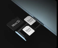 Две SIM-карты и microSD