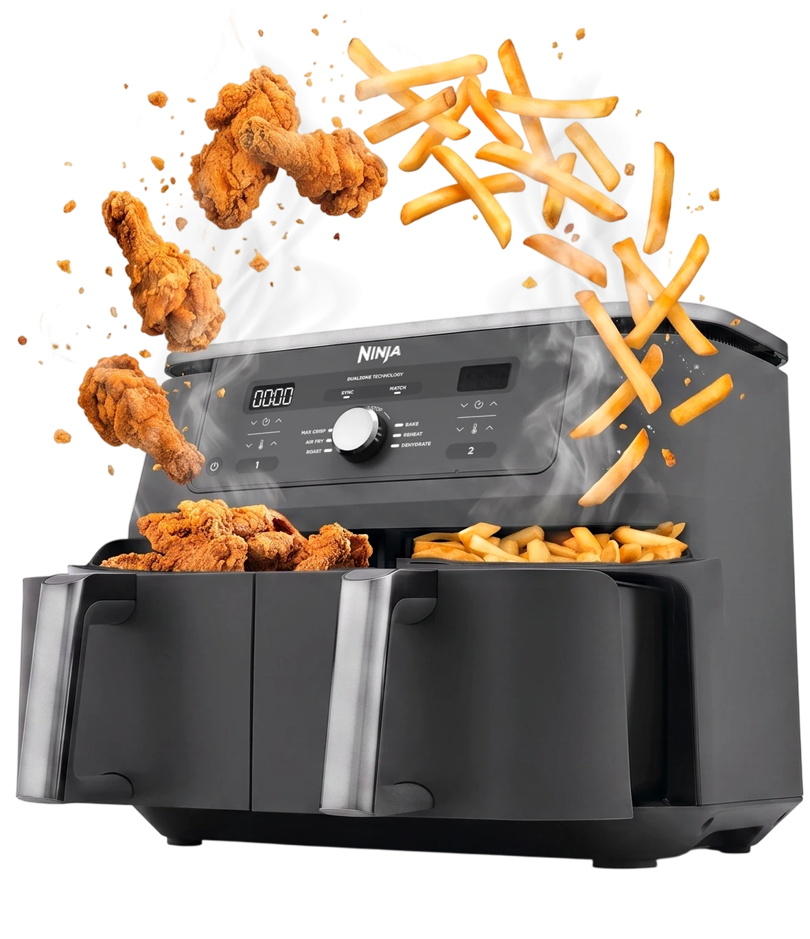 Мультипіч Ninja Air Fryer Dual Zone DZ400EU