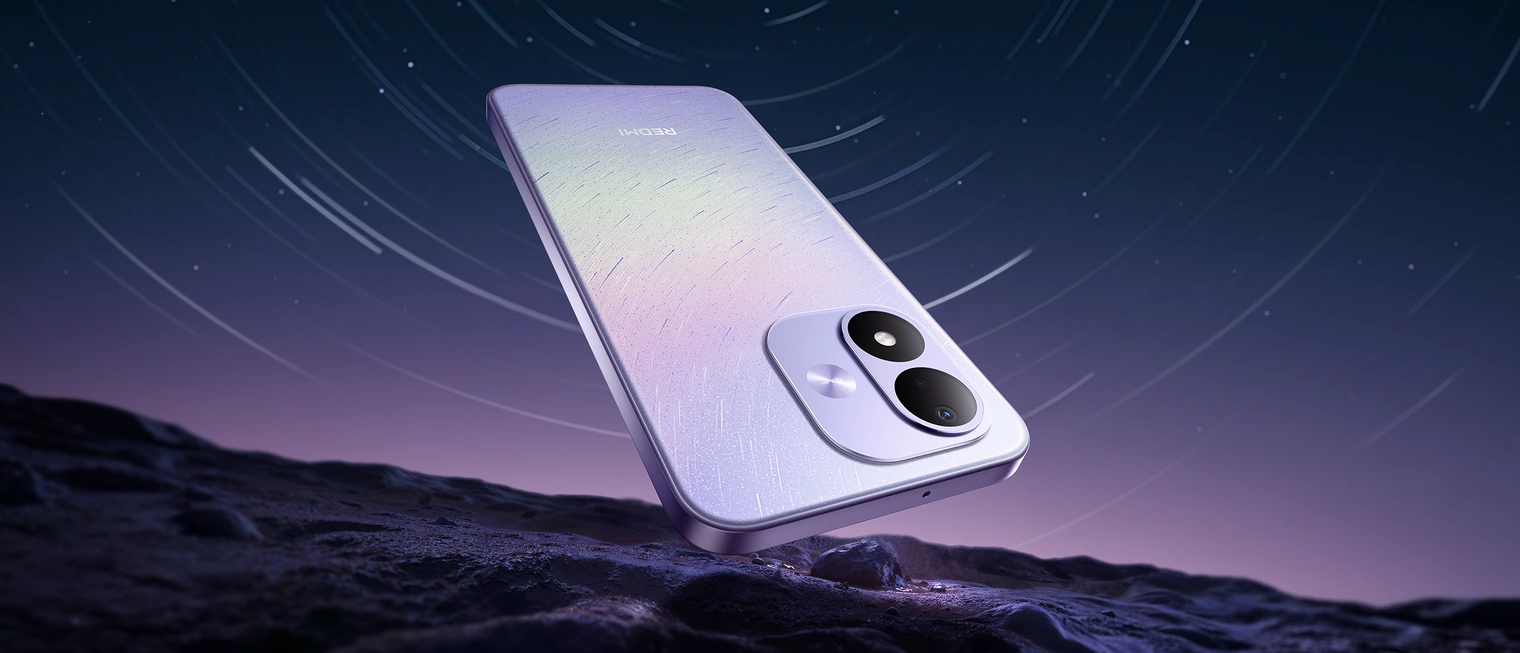 Redmi Note 17 5G в цвете Celestial Purple