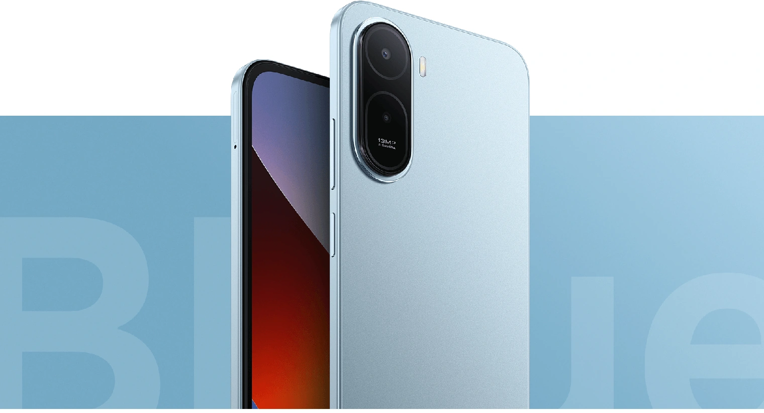 Redmi A7 Pro у кольорі Mist Blue