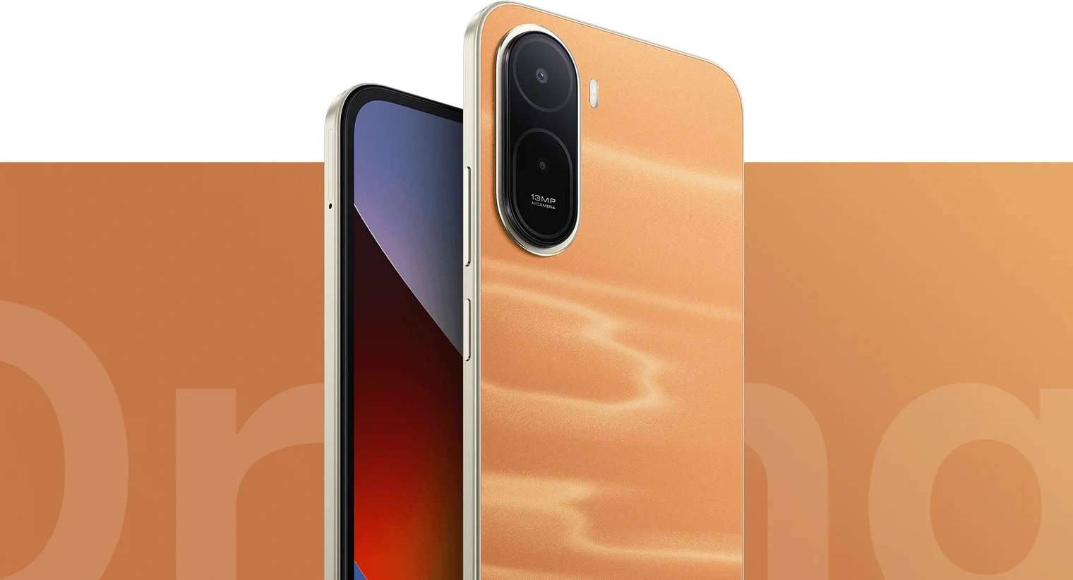 Redmi A7 Pro у кольорі Sunset Orange