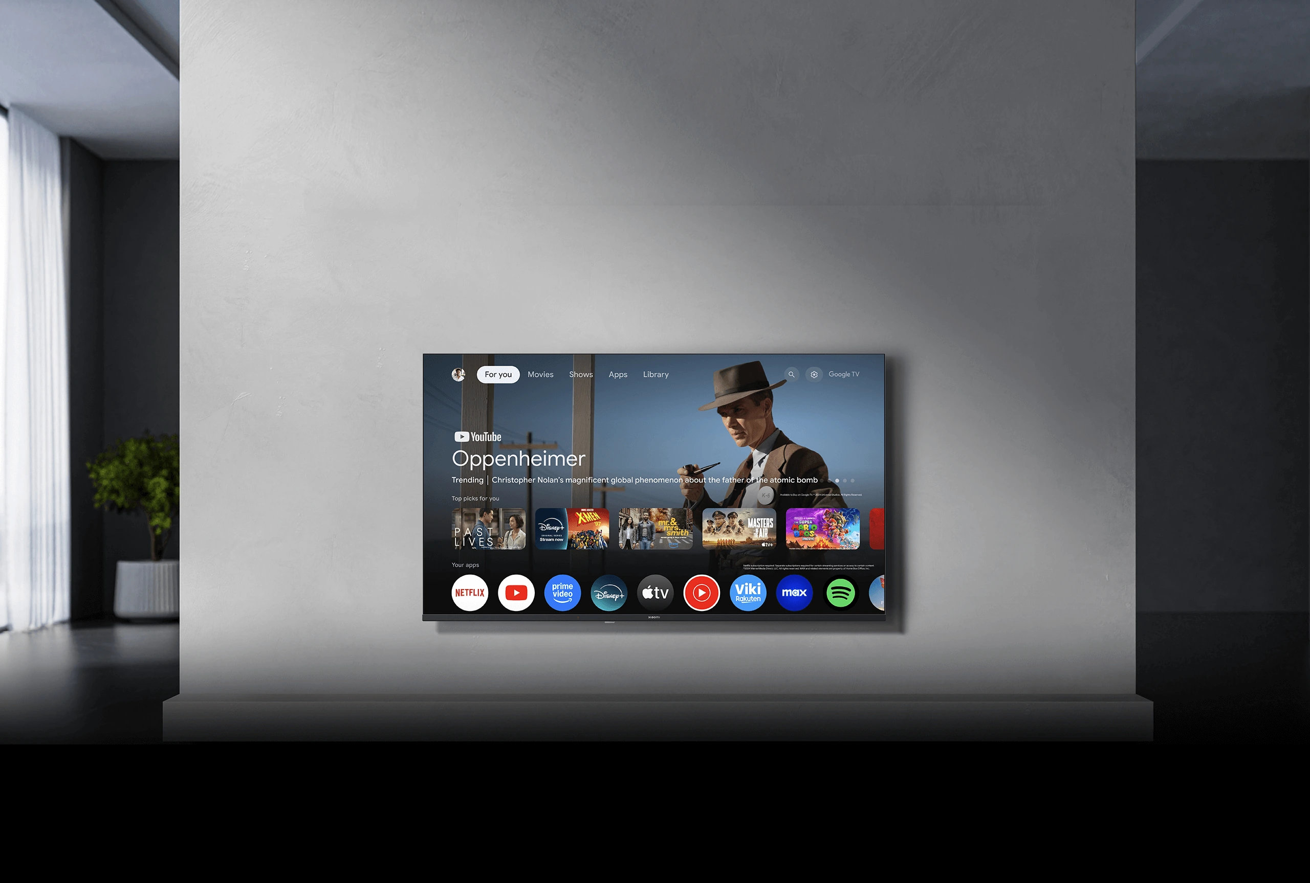 Google TV на телевизоре Xiaomi