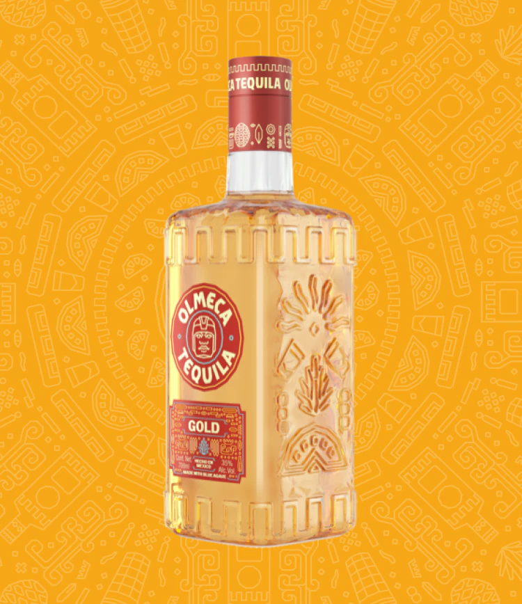 Пляшка текіли Olmeca Gold