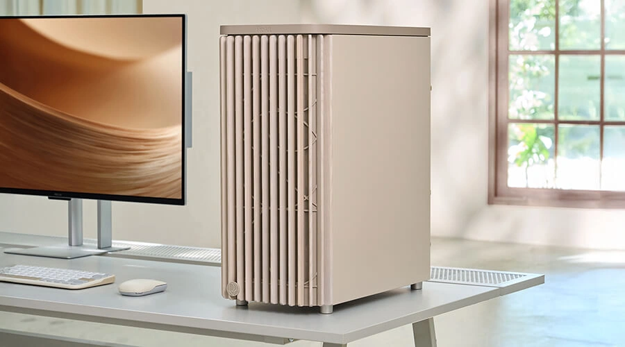 Настільний комп'ютер на основі корпусу ProArt PA401 Wood Edition Beige