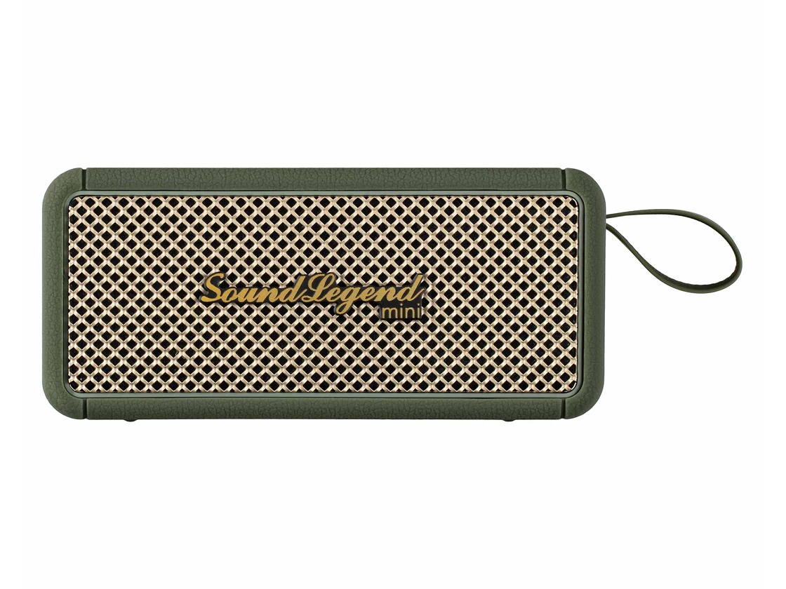Передняя решётка акустической системы 2E SoundLegend Mini зелёного цвета