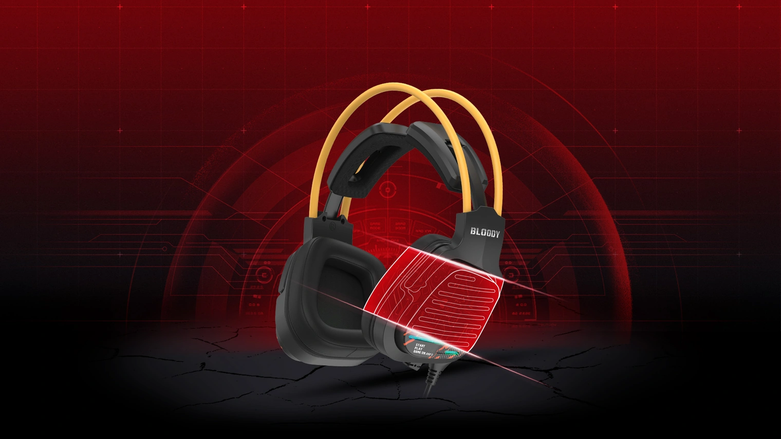 Игровая гарнитура A4Tech Bloody G565 Energy Black