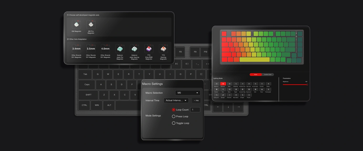 Програмне забезпечення Bloody для клавіатури MS76