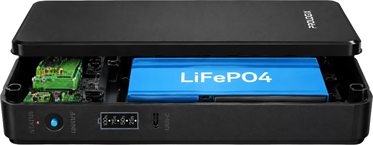 Аккумулятор LiFePO4 внутри Mini UPS Prologix PLP1830ECO