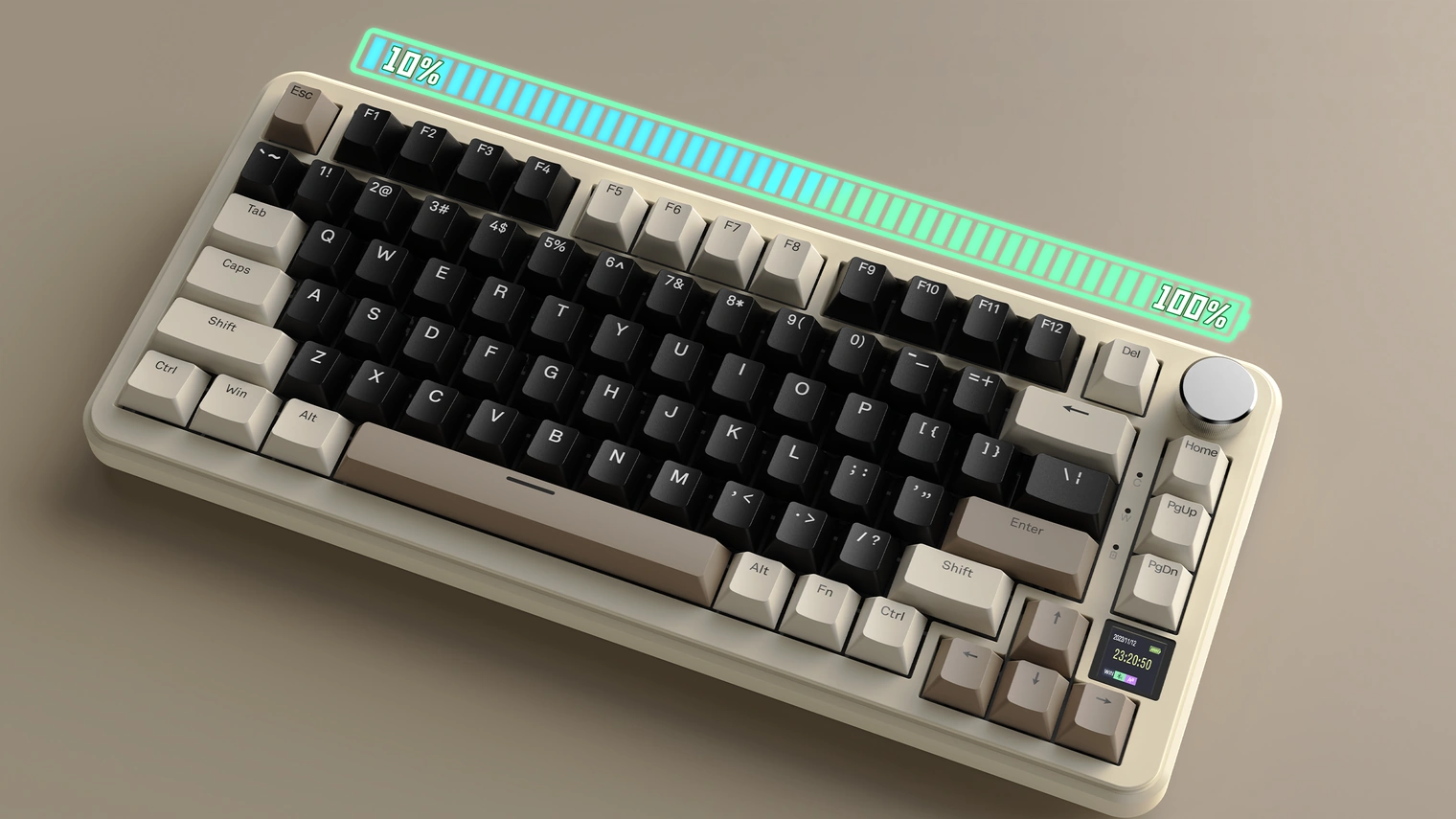 Клавиатура X85 PRO со шкалой заряда встроенного аккумулятора