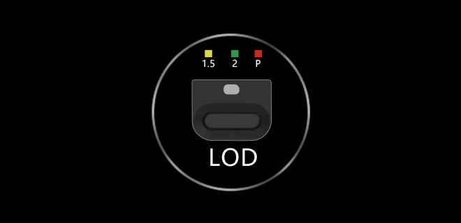 Перемикач висоти відриву LOD