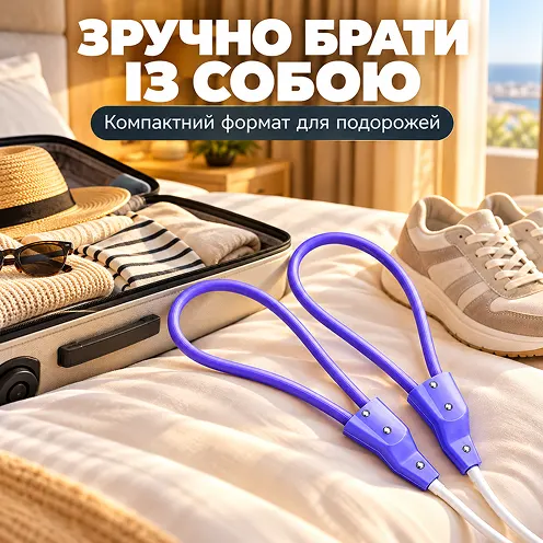 Компактный формат сушилки Shine — удобно брать с собой в поездки