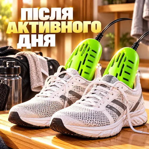 Ефективне сушіння спортивного взуття після активного дня