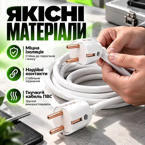 Якісні та міцні матеріали ізоляції гнучкого кабелю ПВС