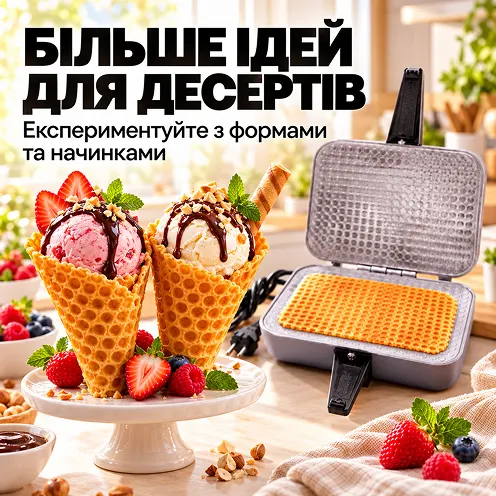 Вафельниця Ласунка ЕВ-1/220 — додатковий вигляд 3