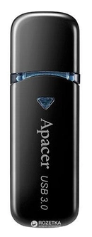 Apacer AH355 16GB USB 3.0 Black (AP16GAH355B-1)