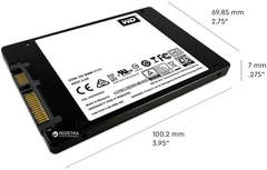 SSD диск Western Digital Blue 2TB 2.5