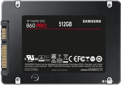 SSD диск Samsung 860 Pro series 512GB 2.5