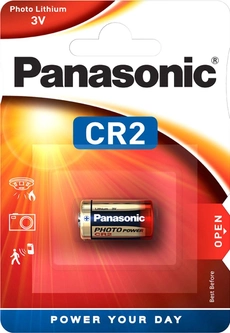 Батарейка Panasonic литиевая CR2L блистер, 1 шт (CR-2L/1BP)