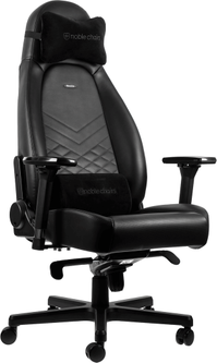 Кресло геймерское NOBLECHAIRS Icon Black (NBL-ICN-PU-BLA)