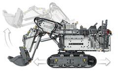 Liebherr lego hot sale excavator