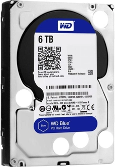 Жесткий диск Western Digital Blue 6TB 5400rpm 256MB WD60EZAZ 3.5" SATAIII