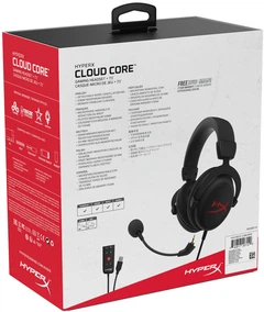 HYPERX CLOUD CORE HYPERX SOLOCAST ＰＡＣＫ HyperX Streamer Starter Pack OPEN BOX (SoloCast Wired USB