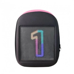 Рюкзак со светодиодным экраном 15.6' UFT LED Bag Pink унисекс 0.9 кг 44 х 35 х 13 см 5 л любой рисунок (UFTledbagPink)