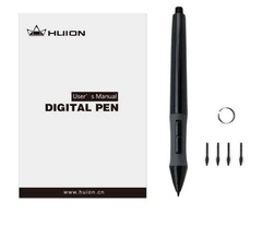 Перо Huion P68 для графических планшетов работает от батарейки