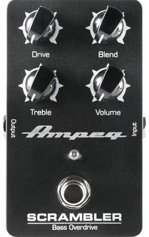 ベース Ampeg Scrambler Bass Overdrive Педаль ефектів Ampeg Scrambler Bass Overdrive – фото, відгуки