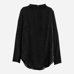 Блузка женская H&M 02-0420075-4 32 Черная (СА2000001329061