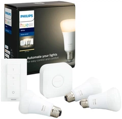 Стартовый комплект Philips Hue White (Bridge, Dimmer, лампа E27