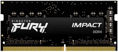 Оперативная память Kingston Fury SODIMM DDR4-3200 32768MB PC4-25600 Impact Black (KF432S20IB/32)