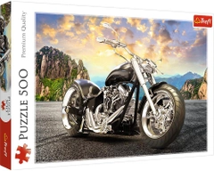 Пазл Trefl Мотоцикл / Black motorcykle (37384)