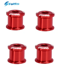 Велосипедні алюмінієві Бонки SWTXO комплект 4шт., болти для