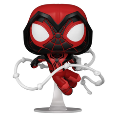 Фигурка-башкотряс Марвел Человек паук Funko POP! Marvel: Miles Morales -  Morales Miles T.R.A.C.K. Suit