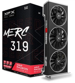 Видеокарта XFX PCI-Ex Radeon RX 6700 XT Speedster MERC 319 12GB