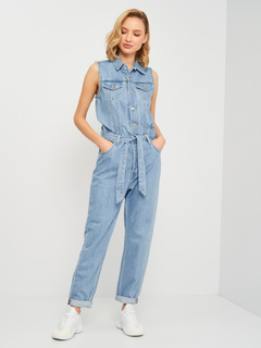 Cropped 2025 taper jumpsuit