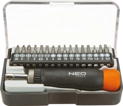 Набор насадок NEO Tools прецизионные с держателем 17 шт (04-228)