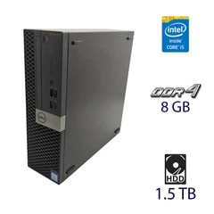 Компьютер Dell OptiPlex 7070 SFF / Intel Core i5-9500 (6 ядер по