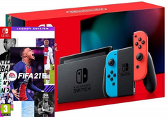 Ігрова консоль Nintendo Switch Red & Blue Bundle (гра FIFA