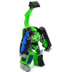 Трансформер робот автобот deform speed sound - зелений