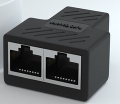Соединитель (сплиттер) RJ45 (мама+мама), SZC-16 RJ45 M+2M, удлинитель ...