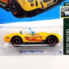 Машинка Хот Вілс 1:64 Shelby Cobra 427 S/C колекція Retro Racers