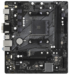 Материнская плата ASRock A520M-HVS (sAM4, AMD A520, PCI-Ex16)