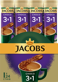 Купить Кофейный напиток Jacobs Monarch 3в1 FD Choco 15 г х
